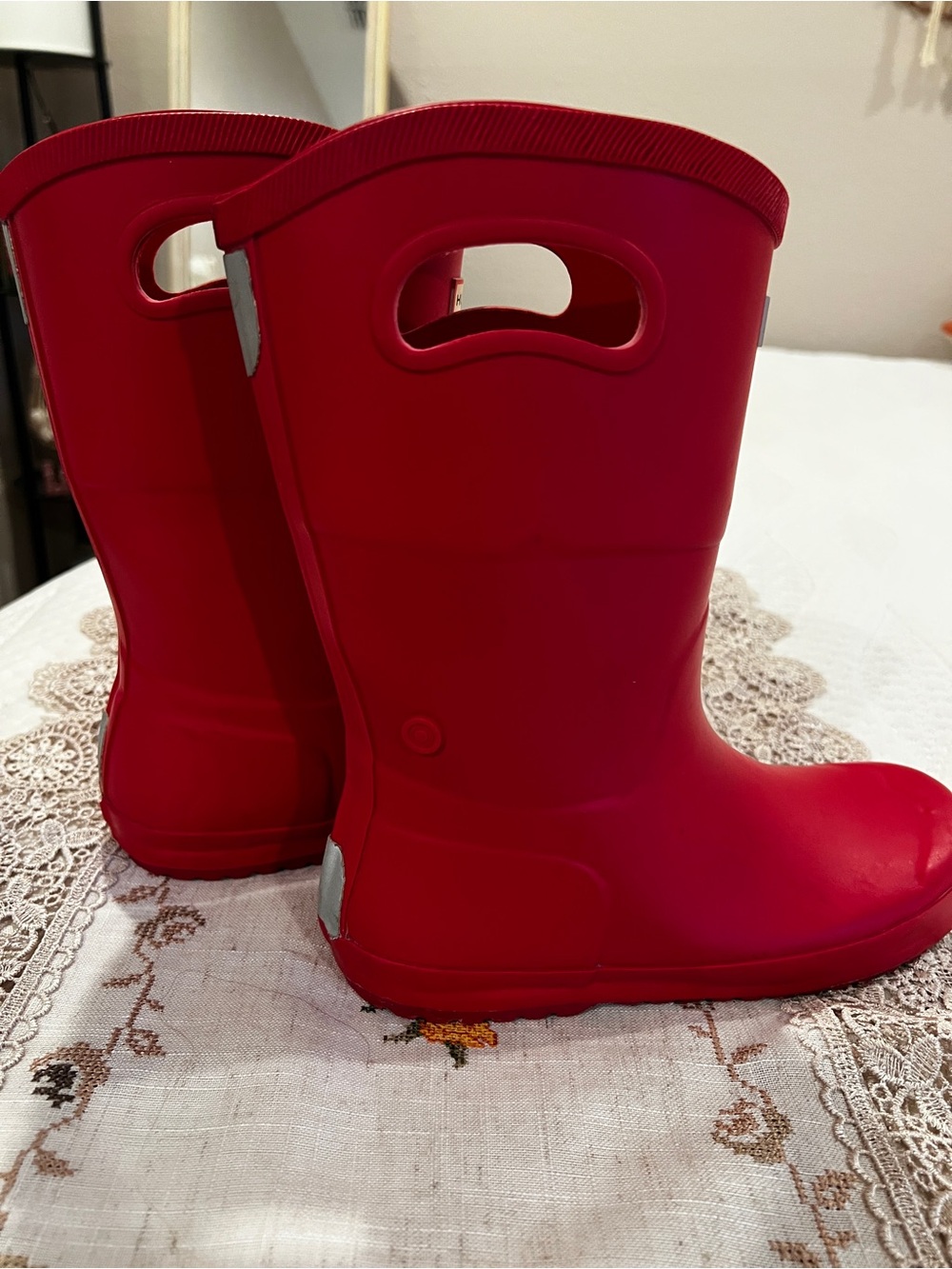 Hunter Red Women's Winter & Rain Boots - Picture 3 of 5